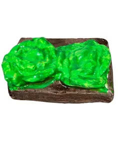 Cassetta con lattuga in gesso per statue da 8-10 cm