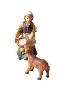 Woman with milk and calf – 8 cm 2