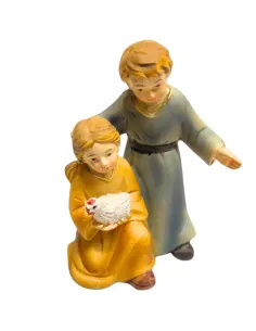Children with hen for 12 cm nativity figures 2