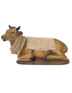 Animated “Quality” Seated Ox for 30 cm Nativity Figures