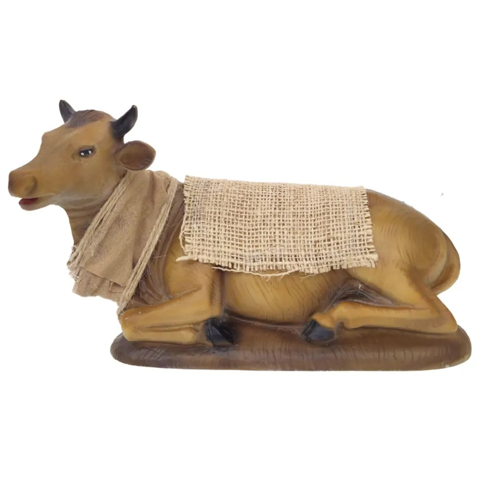 Animated “Quality” Seated Ox for 30 cm Nativity Figures