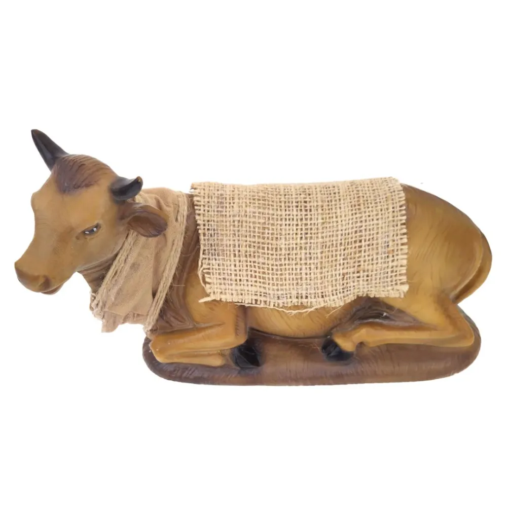 Animated “Quality” Seated Ox for 30 cm Nativity Figures