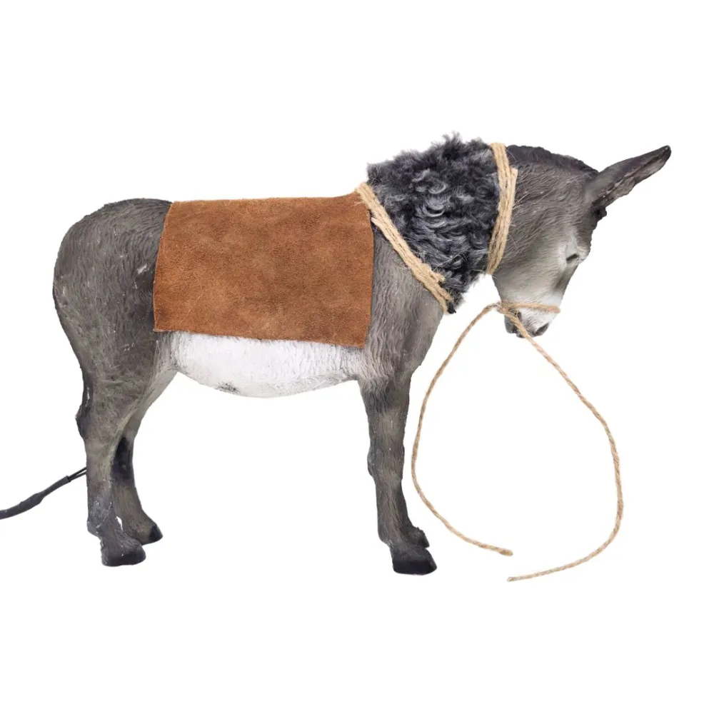 Animated Standing Donkey for 30 cm Nativity Figures