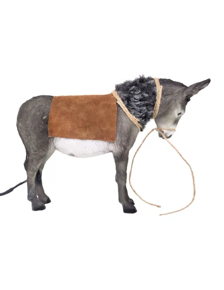 Standing donkey with movement for 30 cm nativity figures
