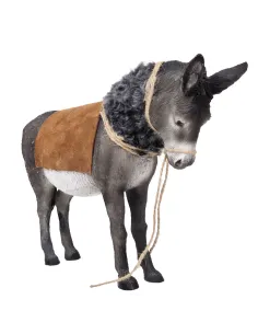 Animated Standing Donkey for 30 cm Nativity Figures