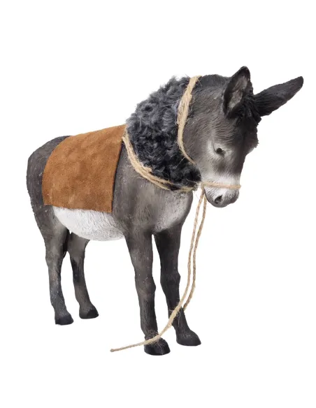 Standing donkey with movement for 30 cm nativity figures