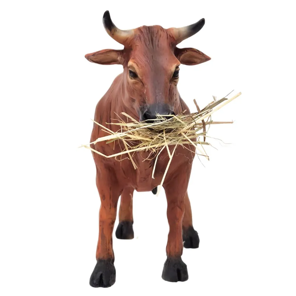 Standing ox with movement for 30 cm nativity figures