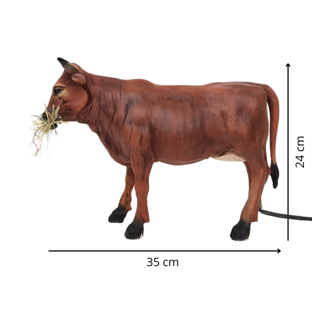 Standing ox with movement for 30 cm nativity figures