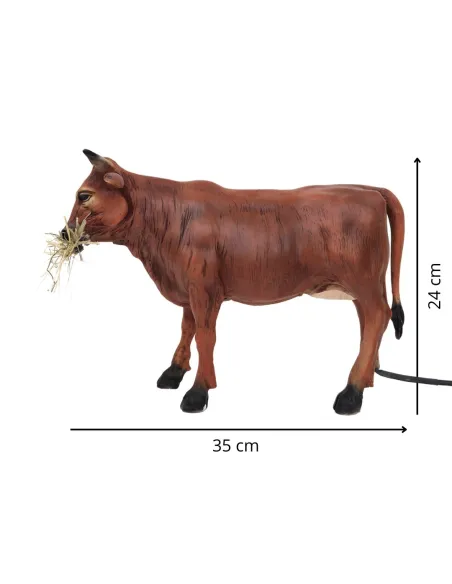 Standing ox with movement for 30 cm nativity figures
