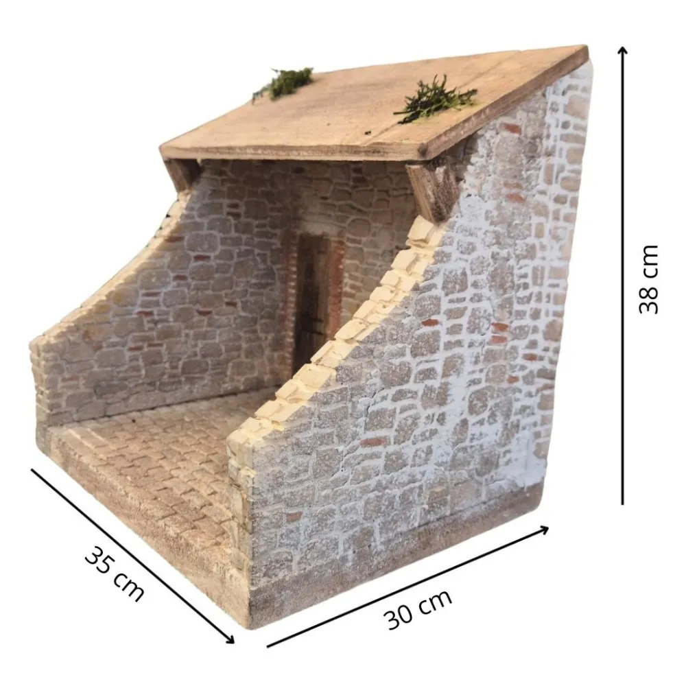 Polystyrene workshop setting for 20 cm nativity figures