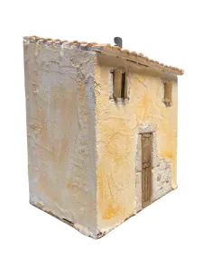 Casa popolare in polistirene per statue da 12 cm 2