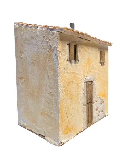Casa popolare in polistirene per statue da 12 cm