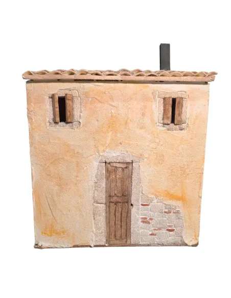 Casa popolare in polistirene per statue da 12 cm