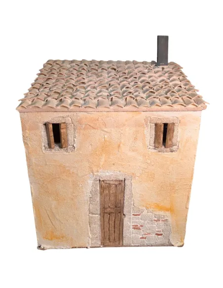 Casa popolare in polistirene per statue da 12 cm