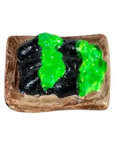 Cassetta con melanzane in gesso per statue da 8-10 cm