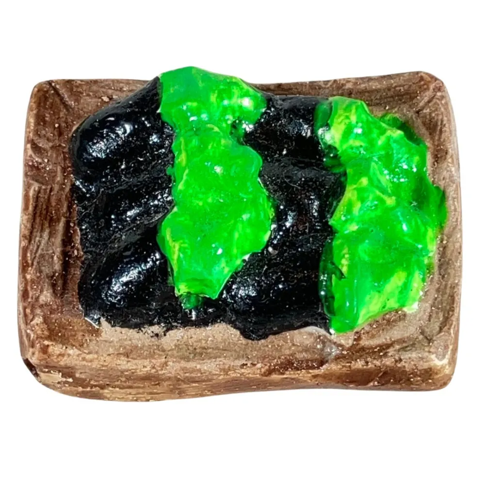 Plaster Crate with Aubergines for 8–10 cm Nativity Figures