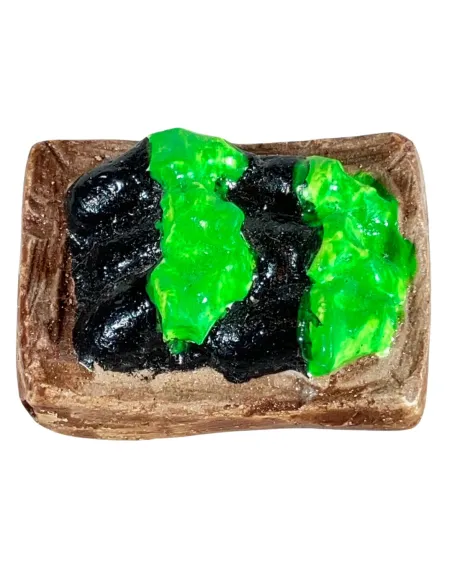 Cassetta con melanzane in gesso per statue da 8-10 cm