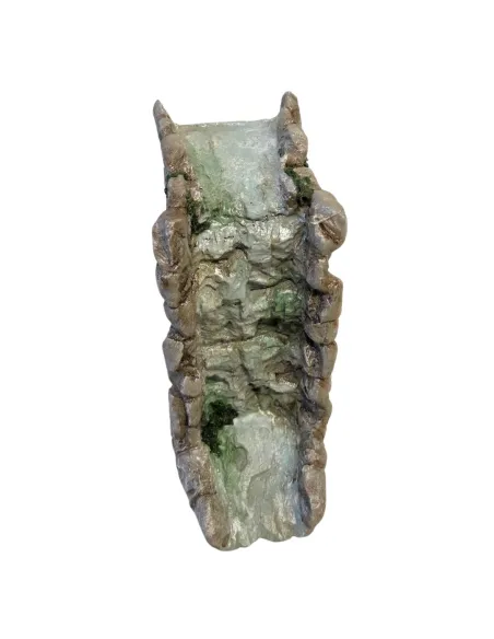 Tratto di fiume con cascata componibile in resina