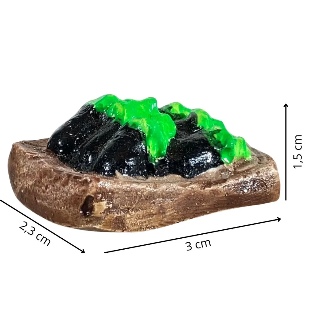 Plaster Crate with Aubergines for 8–10 cm Nativity Figures