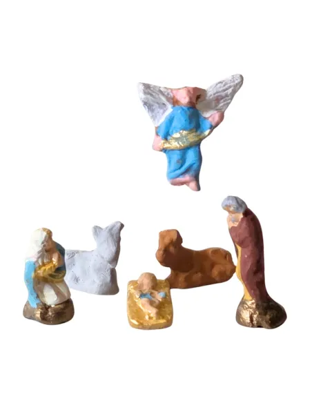 Set Natività 6 pezzi in terracotta 1,5 cm
