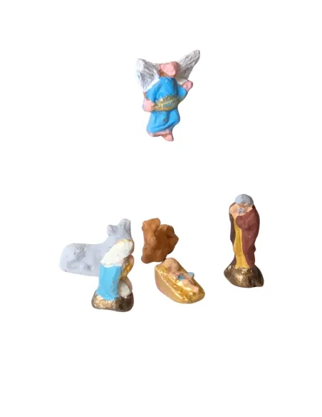 6-figure terracotta Nativity set – 1.5 cm