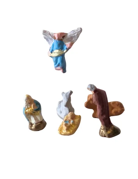 6-figure terracotta Nativity set – 1.5 cm