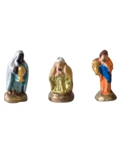 Set 3 re Magi in terracotta 1,5 cm