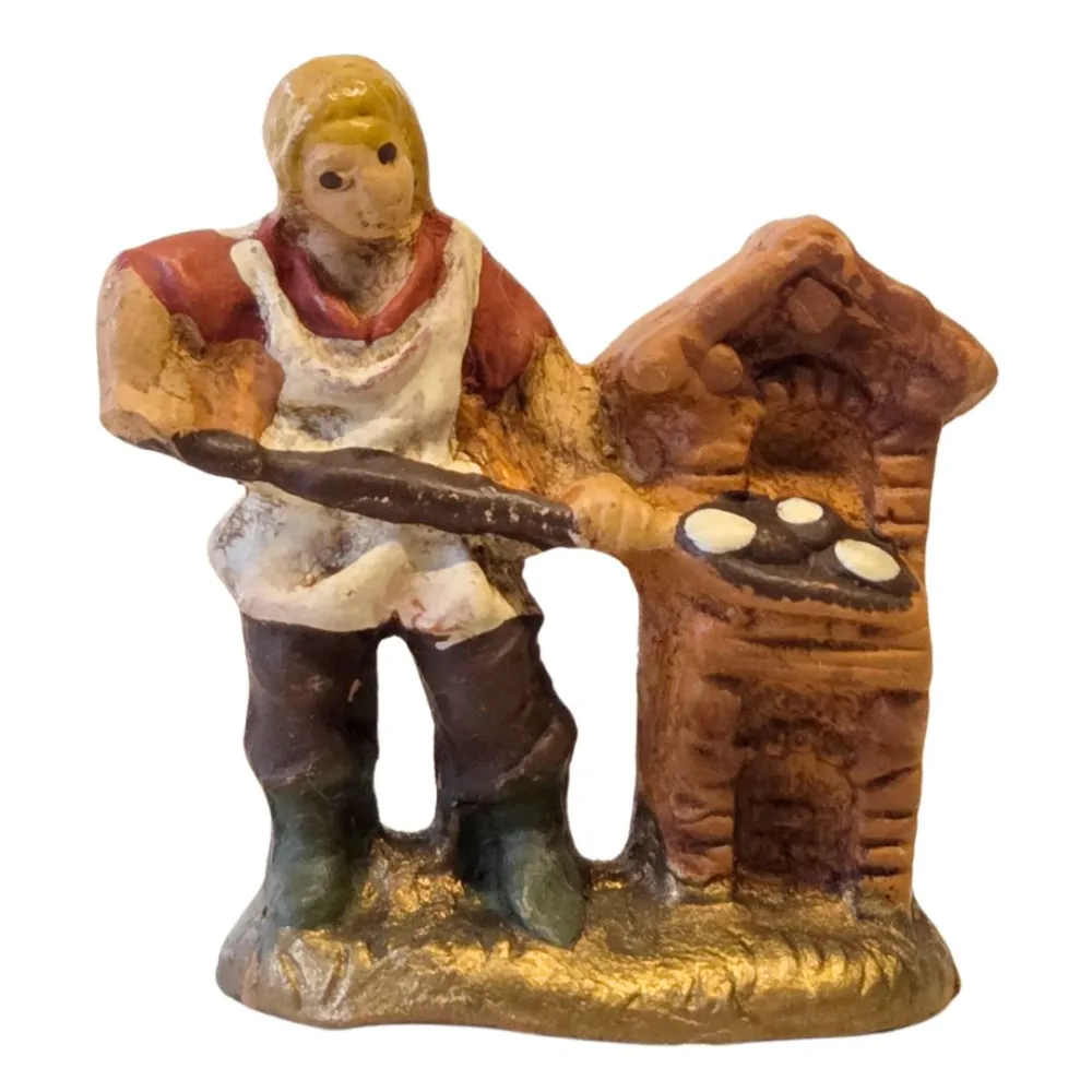 Fornaio in terracotta 3 cm