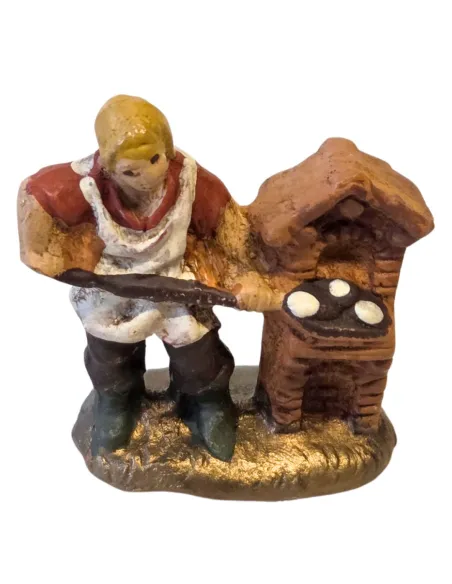 Fornaio in terracotta 3 cm