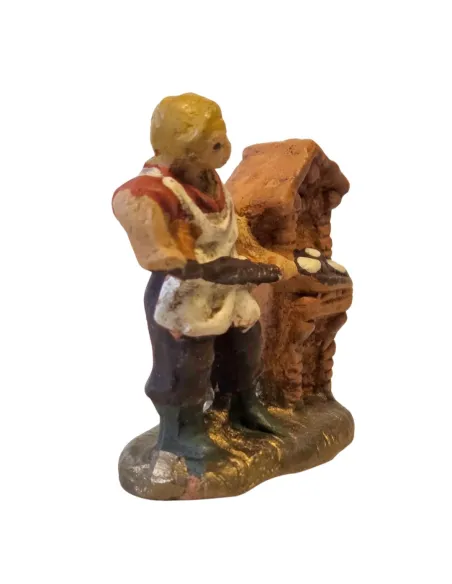 Fornaio in terracotta 3 cm
