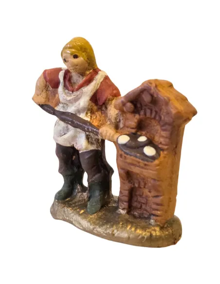 Fornaio in terracotta 3 cm