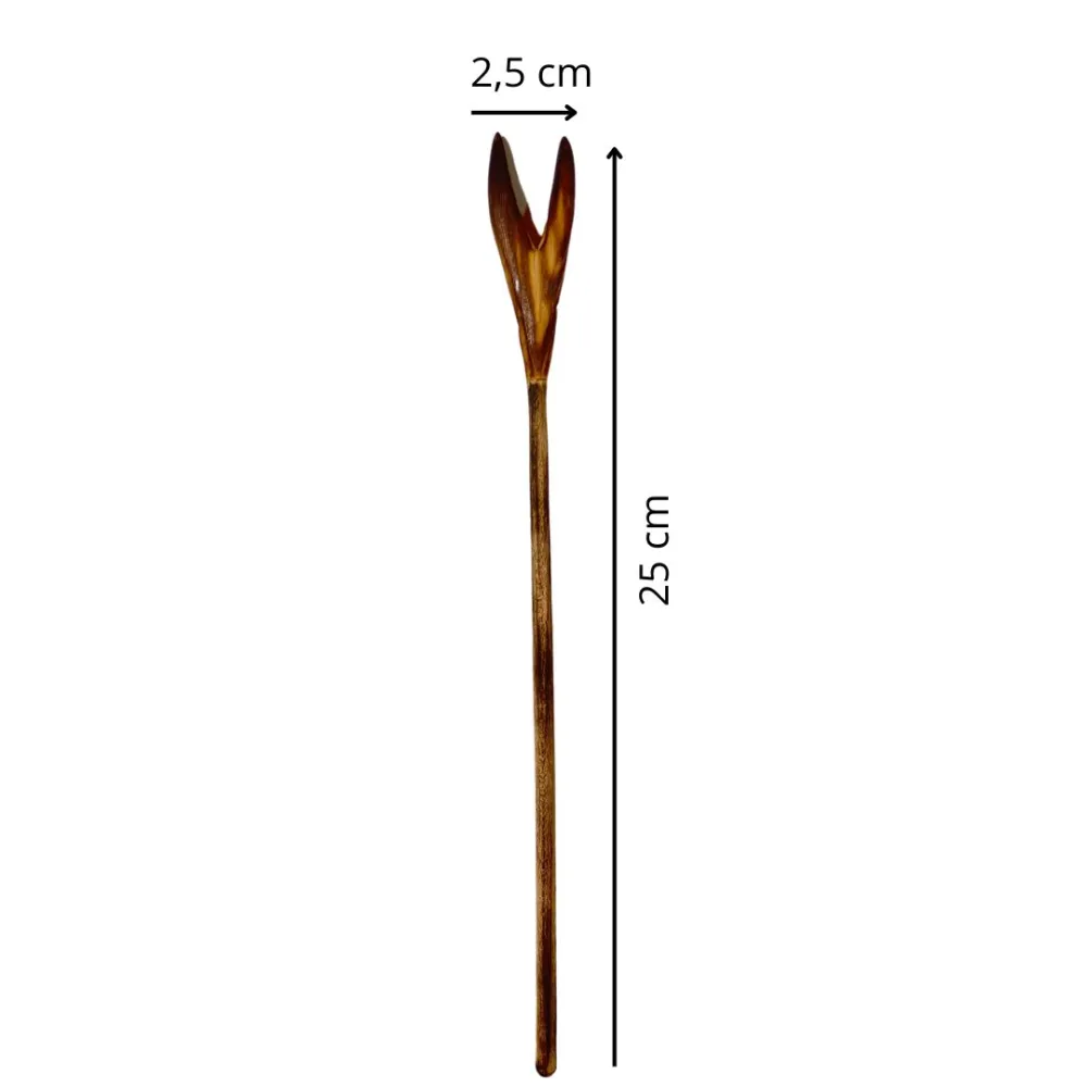 Wooden Hay Fork for 30 cm Nativity Figures