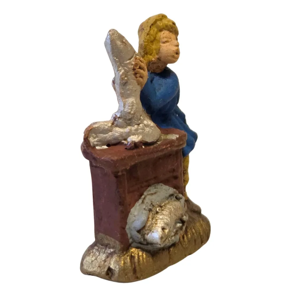 Terracotta fishmonger – 3 cm