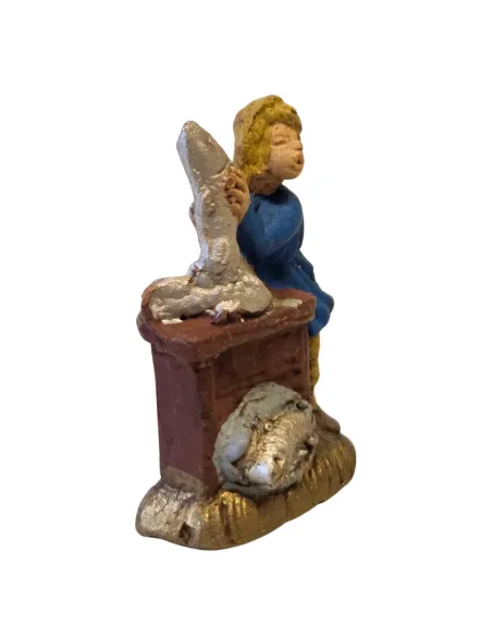 Pescivendolo in terracotta 3 cm