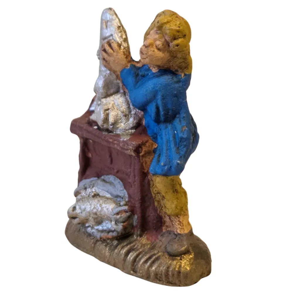 Terracotta fishmonger – 3 cm