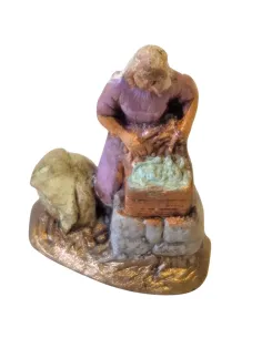 Lavandaia in terracotta 3 cm 2