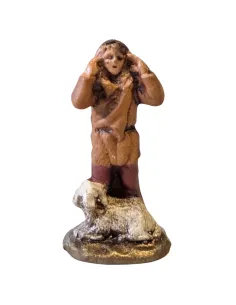 Pastore che urla in terracotta 3 cm