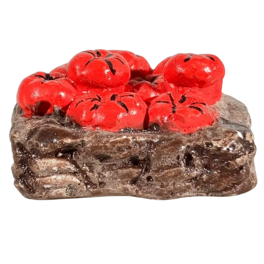 Plaster Basket with Tomatoes for 20 cm Nativity Figures