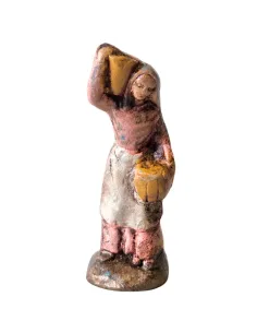 Terracotta woman with amphorae – 3 cm