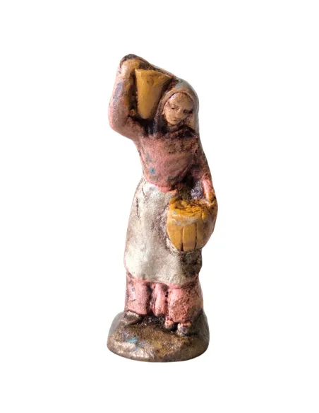 Terracotta woman with amphorae – 3 cm