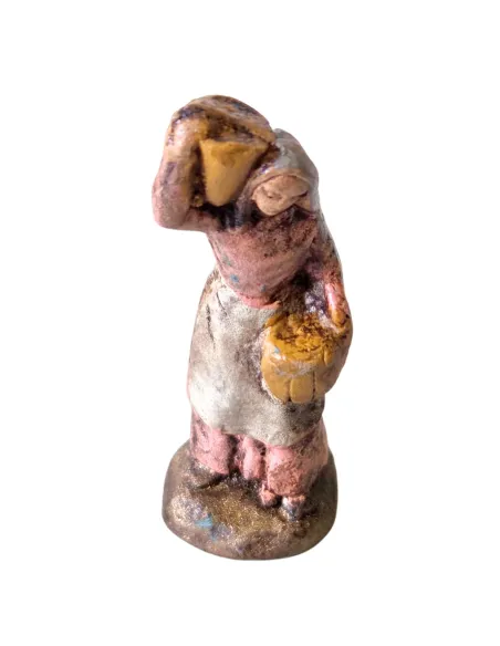 Donna con anfore in terracotta 3 cm