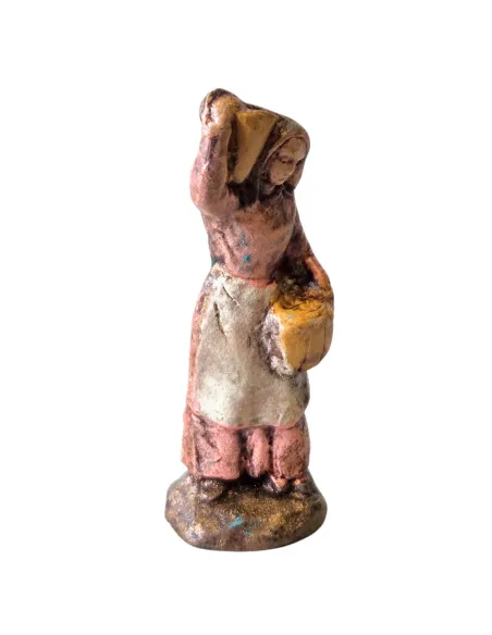Donna con anfore in terracotta 3 cm