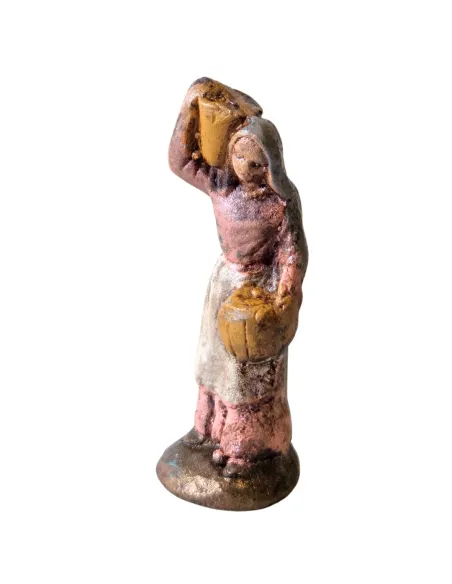 Donna con anfore in terracotta 3 cm