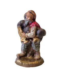 Zampognaro in terracotta 3 cm