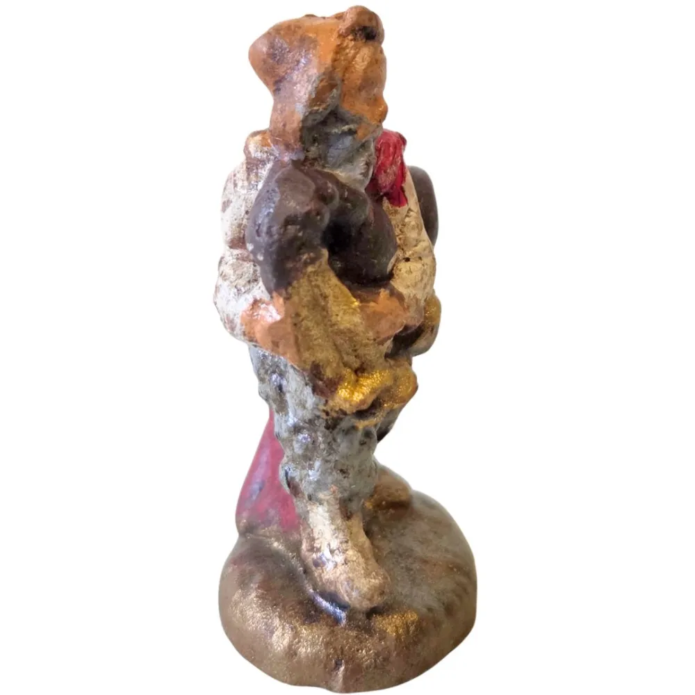 Zampognaro in terracotta 3 cm