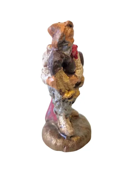 Terracotta bagpiper – 3 cm