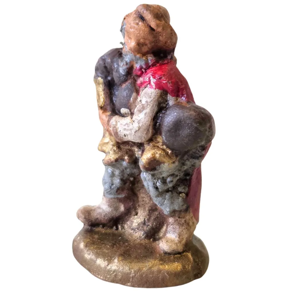 Terracotta bagpiper – 3 cm