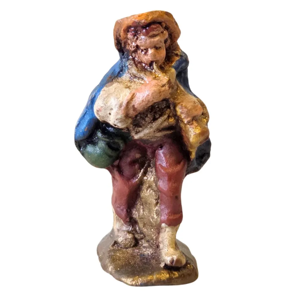 Pifferaio in terracotta 3 cm