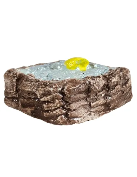 Plaster Basket with Fish for 20 cm Nativity Figures