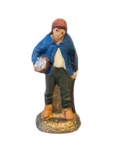 Pescatore in terracotta 5 cm